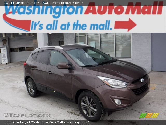 2014 Hyundai Tucson SE AWD in Kona Bronze