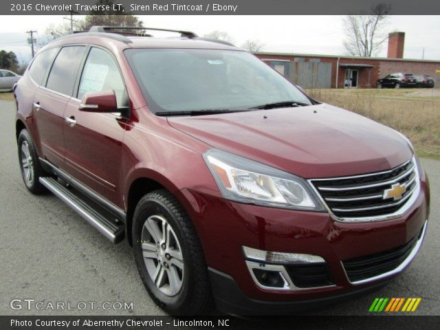 2016 Chevrolet Traverse LT in Siren Red Tintcoat