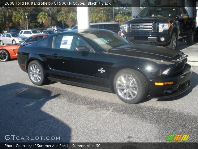 2008 Ford Mustang Shelby GT500KR Coupe in Black