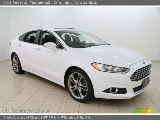 2013 Ford Fusion Titanium AWD in Oxford White