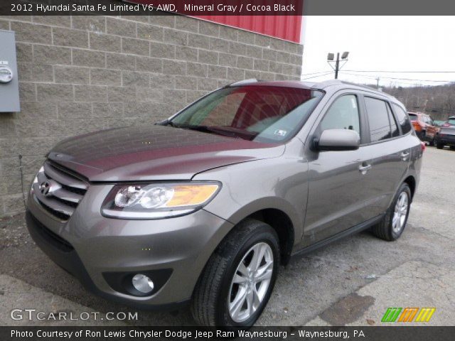 2012 Hyundai Santa Fe Limited V6 AWD in Mineral Gray