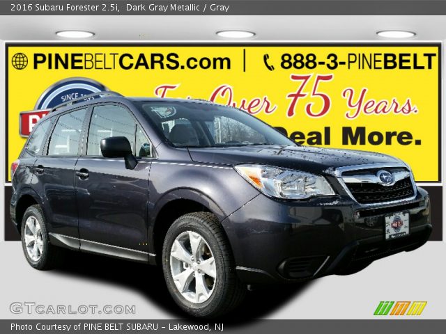 2016 Subaru Forester 2.5i in Dark Gray Metallic