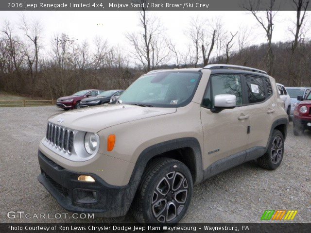 2016 Jeep Renegade Limited 4x4 in Mojave Sand