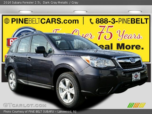 2016 Subaru Forester 2.5i in Dark Gray Metallic