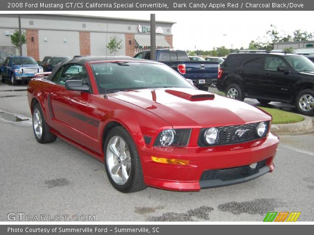 2008 Ford Mustang GT/CS California Special Convertible in Dark Candy Apple Red