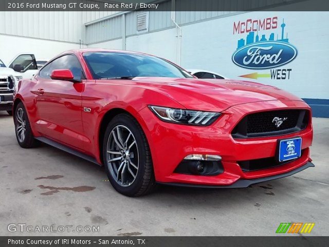 2016 Ford Mustang GT Coupe in Race Red