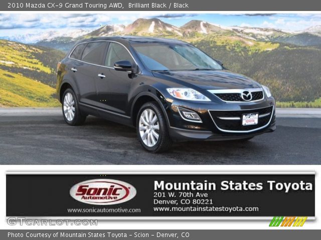 2010 Mazda CX-9 Grand Touring AWD in Brilliant Black