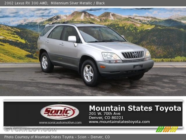 2002 Lexus RX 300 AWD in Millennium Silver Metallic