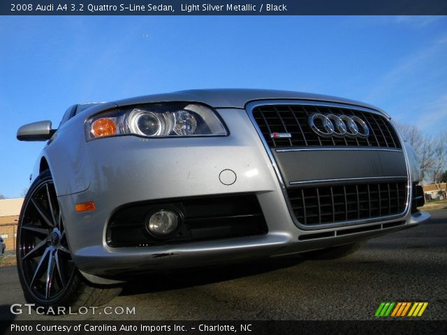 2008 Audi A4 3.2 Quattro S-Line Sedan in Light Silver Metallic