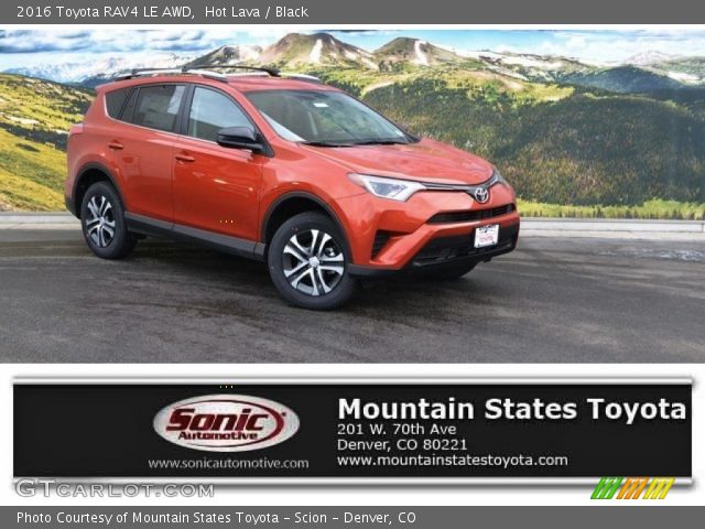 2016 Toyota RAV4 LE AWD in Hot Lava