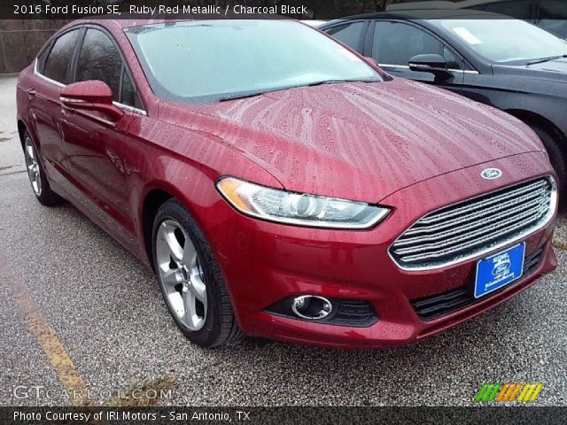 2016 Ford Fusion SE in Ruby Red Metallic