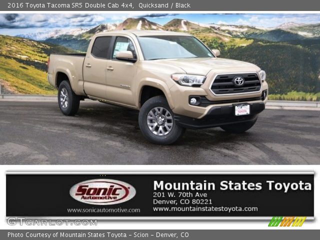 2016 Toyota Tacoma SR5 Double Cab 4x4 in Quicksand