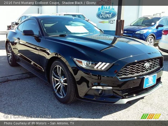 2016 Ford Mustang EcoBoost Coupe in Shadow Black