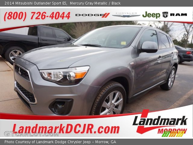 2014 Mitsubishi Outlander Sport ES in Mercury Gray Metallic