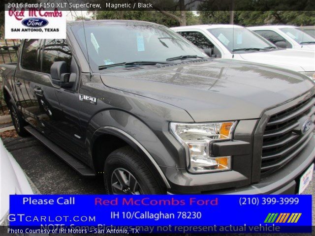 2016 Ford F150 XLT SuperCrew in Magnetic
