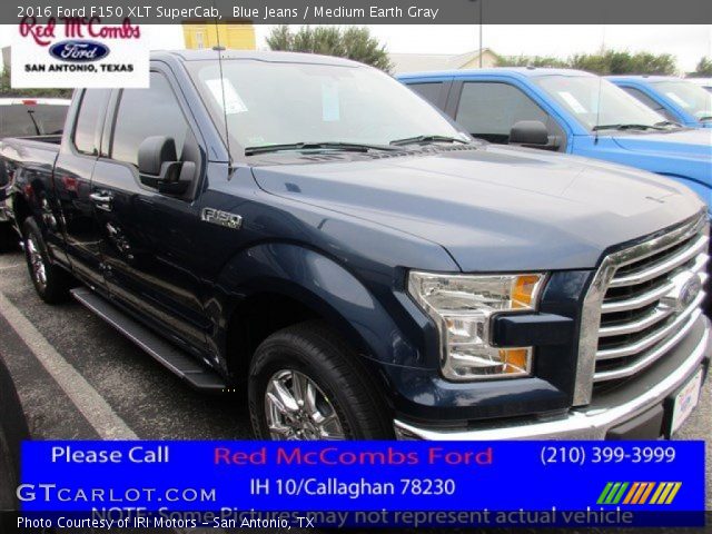 2016 Ford F150 XLT SuperCab in Blue Jeans