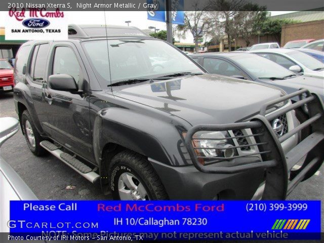 2010 Nissan Xterra S in Night Armor Metallic