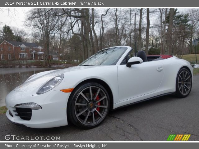 2014 Porsche 911 Carrera 4S Cabriolet in White