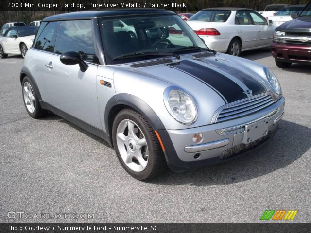 2003 Mini Cooper Hardtop in Pure Silver Metallic