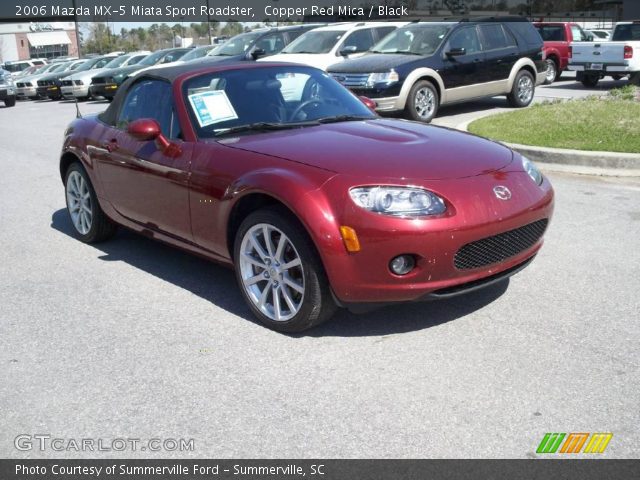 2006 Mazda MX-5 Miata Sport Roadster in Copper Red Mica