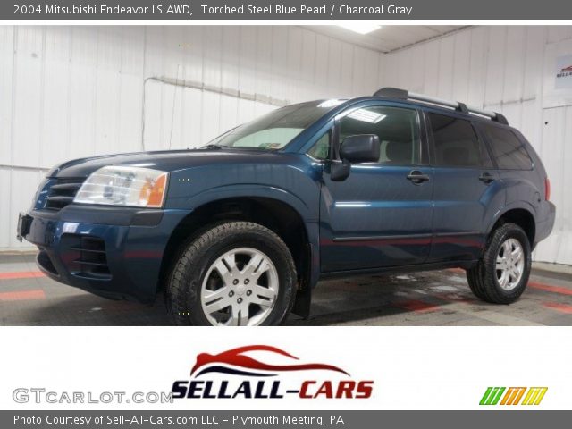 2004 Mitsubishi Endeavor LS AWD in Torched Steel Blue Pearl