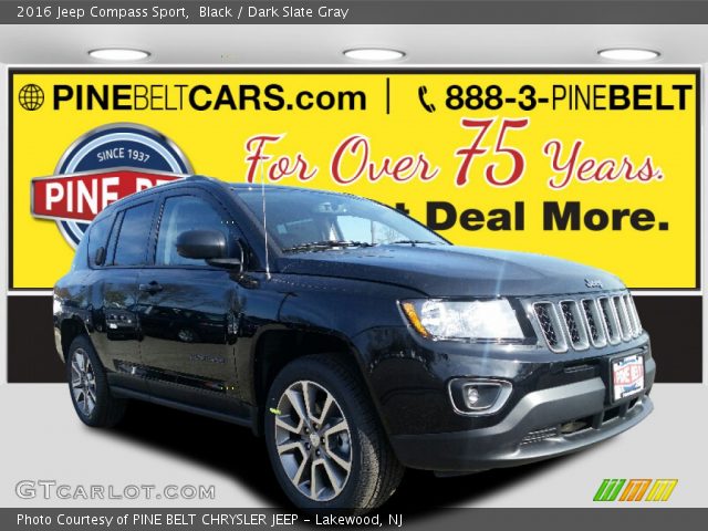 2016 Jeep Compass Sport in Black