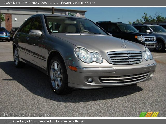 2007 Mercedes-Benz C 280 Luxury in Pewter Metallic