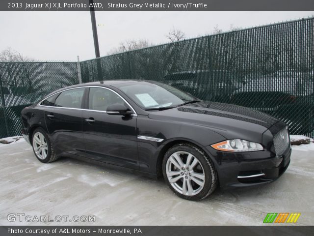 2013 Jaguar XJ XJL Portfolio AWD in Stratus Grey Metallic