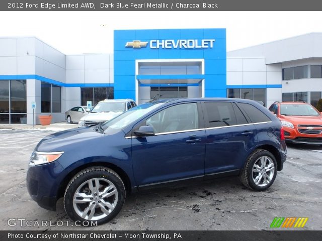 2012 Ford Edge Limited AWD in Dark Blue Pearl Metallic