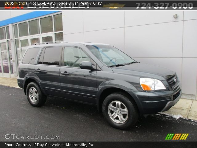 2005 Honda Pilot EX-L 4WD in Sage Brush Pearl