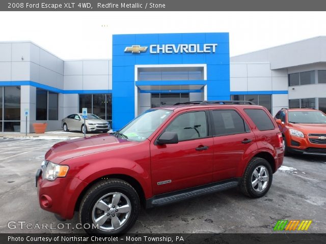 2008 Ford Escape XLT 4WD in Redfire Metallic