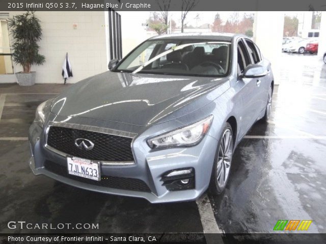 2015 Infiniti Q50 S 3.7 in Hagane Blue