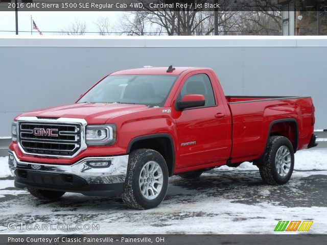 2016 GMC Sierra 1500 SLE Regular Cab 4WD in Cardinal Red