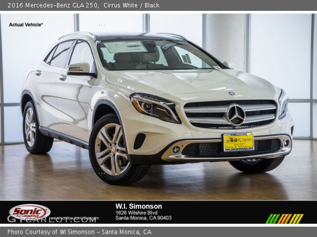 2016 Mercedes-Benz GLA 250 in Cirrus White