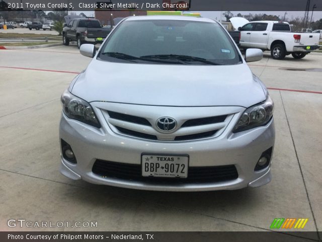2011 Toyota Corolla S in Classic Silver Metallic
