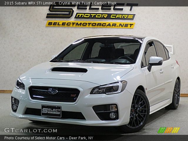 2015 Subaru WRX STI Limited in Crystal White Pearl