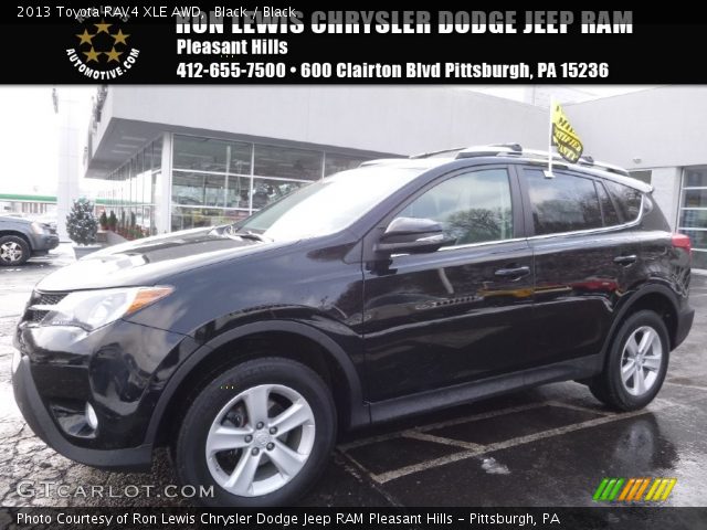 2013 Toyota RAV4 XLE AWD in Black