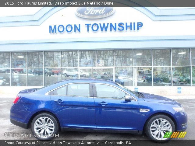2015 Ford Taurus Limited in Deep Impact Blue Metallic