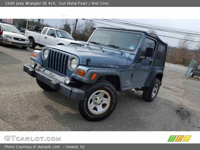 1998 Jeep Wrangler SE 4x4 in Gun Metal Pearl