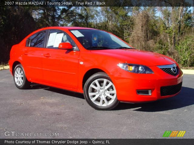 2007 Mazda MAZDA3 i Touring Sedan in True Red