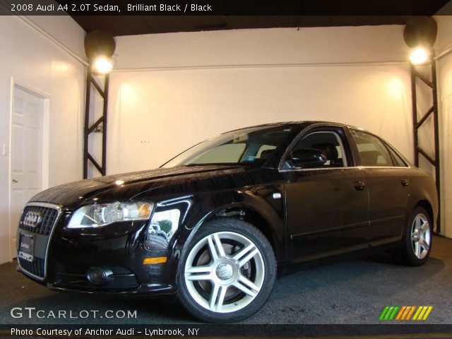 2008 Audi A4 2.0T Sedan in Brilliant Black