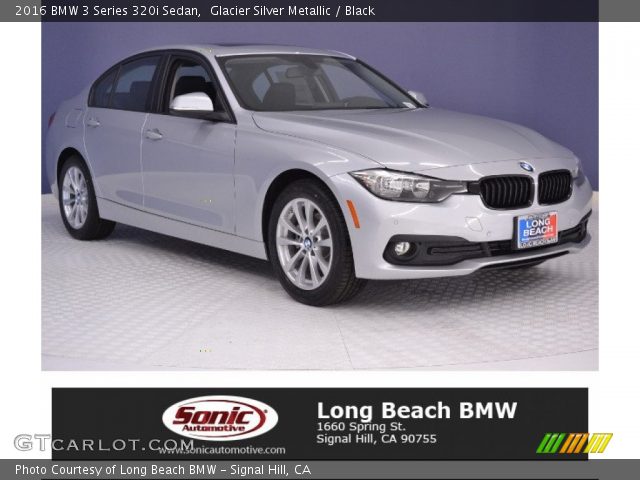 2016 BMW 3 Series 320i Sedan in Glacier Silver Metallic