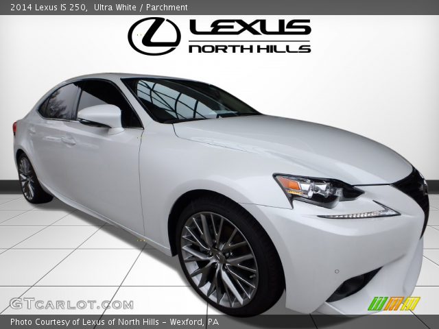 2014 Lexus IS 250 in Ultra White