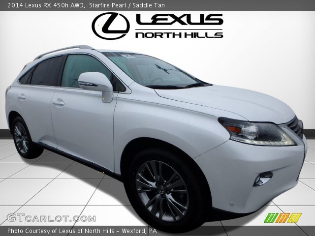 2014 Lexus RX 450h AWD in Starfire Pearl