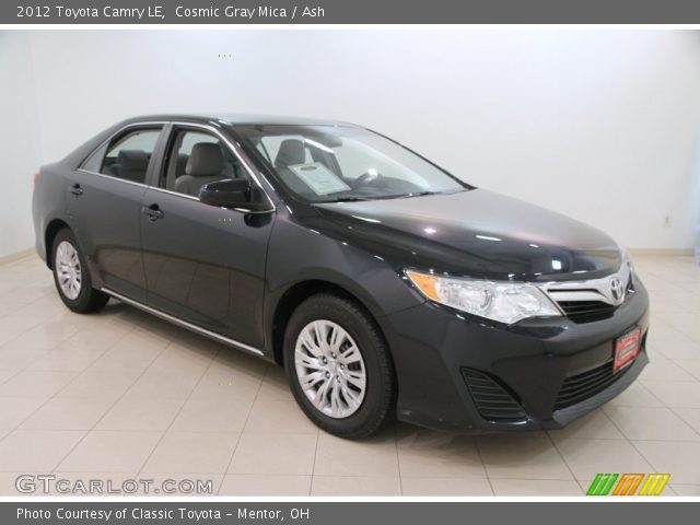 2012 Toyota Camry LE in Cosmic Gray Mica