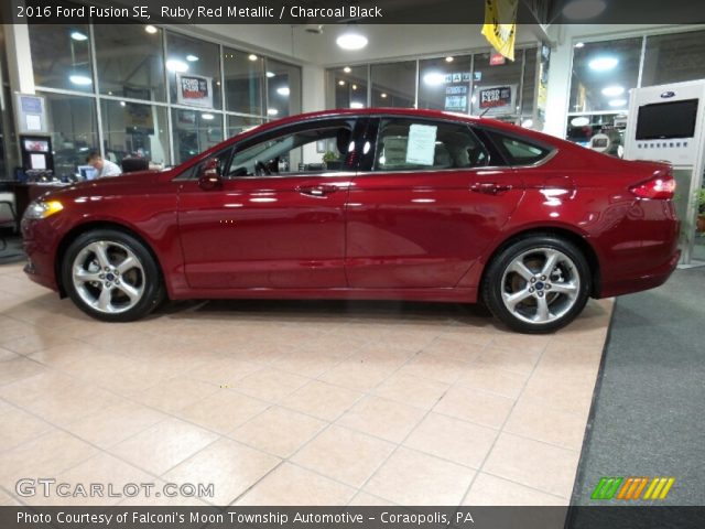 2016 Ford Fusion SE in Ruby Red Metallic