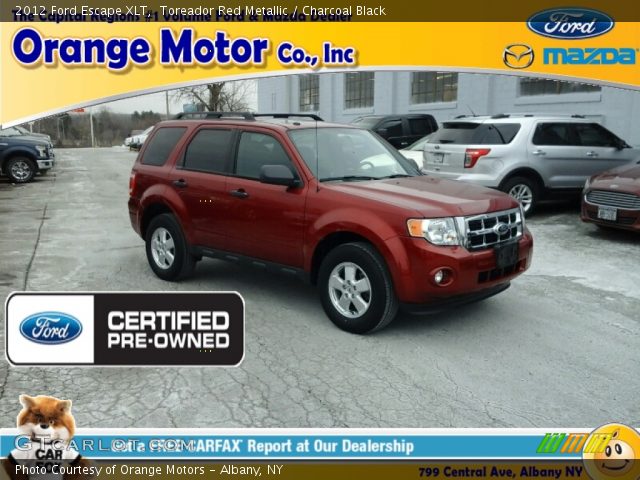 2012 Ford Escape XLT in Toreador Red Metallic