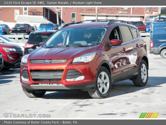 2016 Ford Escape SE 4WD in Sunset Metallic