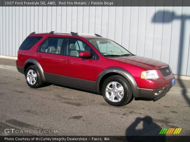 2007 Ford Freestyle SEL AWD in Red Fire Metallic