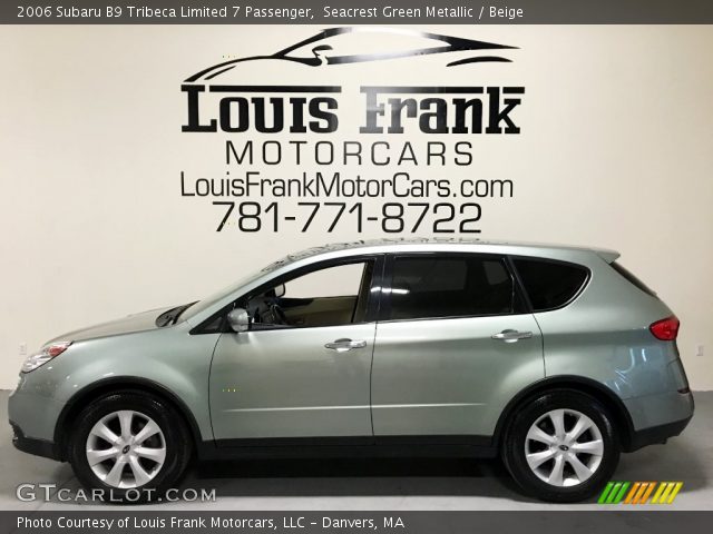 2006 Subaru B9 Tribeca Limited 7 Passenger in Seacrest Green Metallic